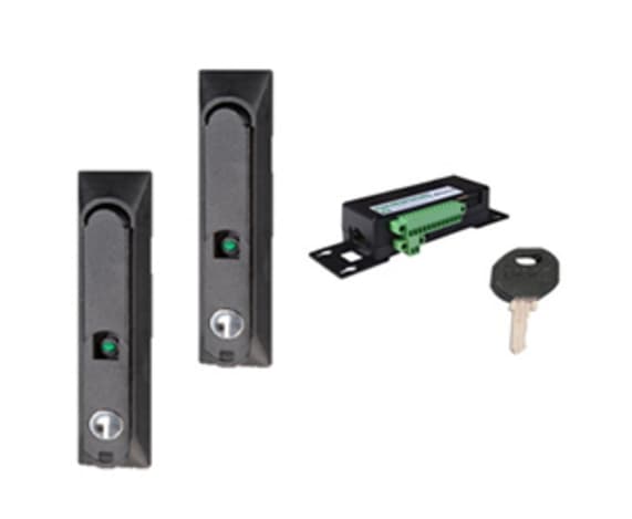 Raritan SML-Kit-01, Smart door lock, Nøkkel, Svart, Raritan EMX2, PX3, iX7, 150 mm, 25 mm