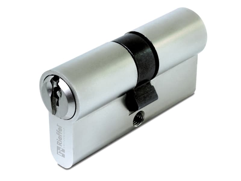 Rieffel PZ6 30/30, Europrofilsylinder, Rustfritt stål, 3 stykker