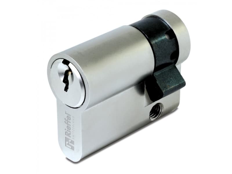 Rieffel PZ6 10/30, Europrofilsylinder, Rustfritt stål, 3 stykker