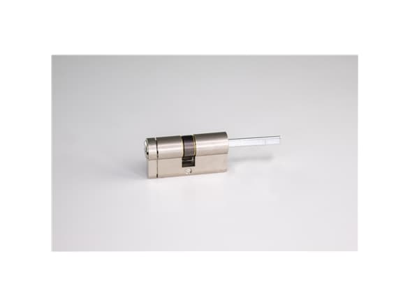 SALTO Danalock DCE3 Euro profile mechanical cylinder Nickel; 40-30 mm, For SmartLock