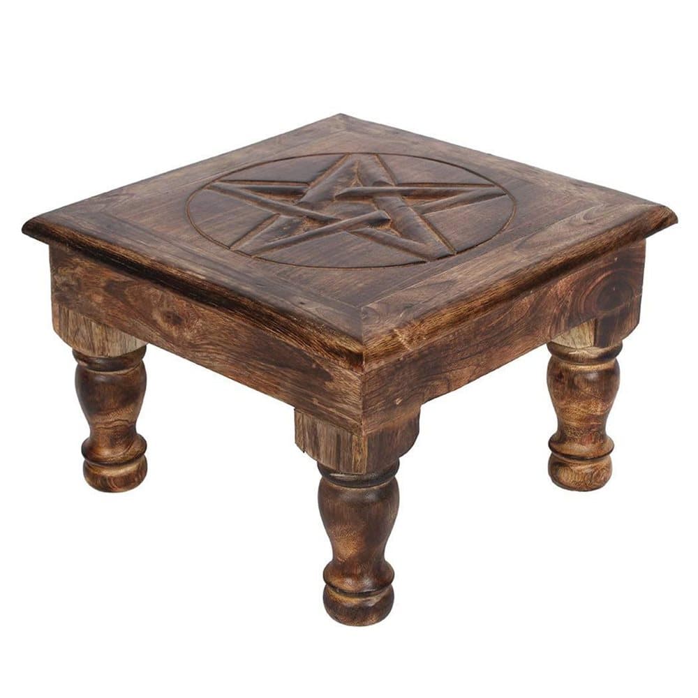 Medium Pentagram Altar Table