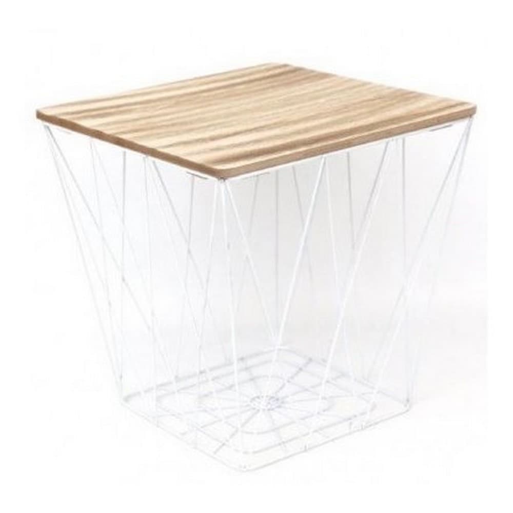 Geometric Square Side Table