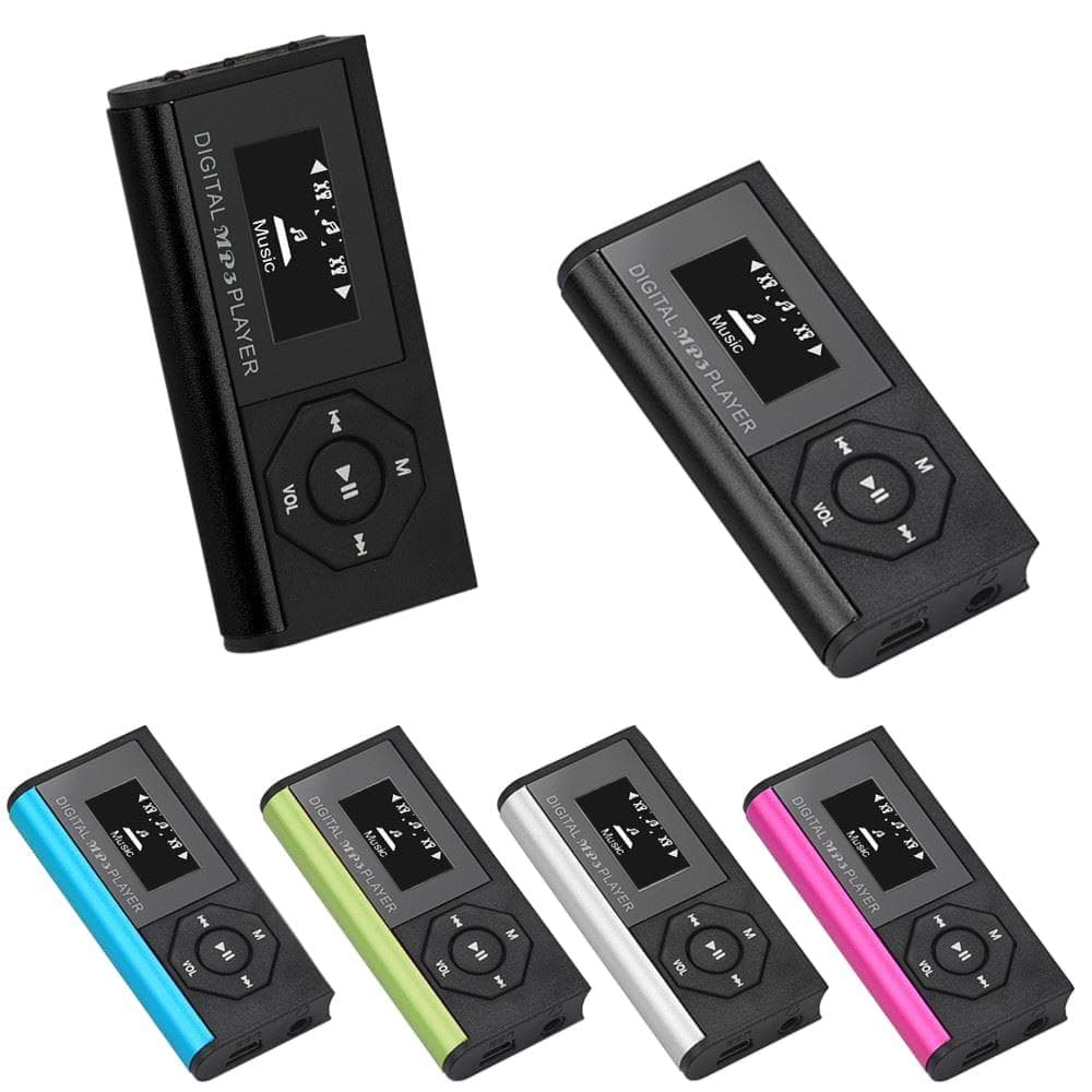 MP3-Afspiller med indbygget Lommelygte