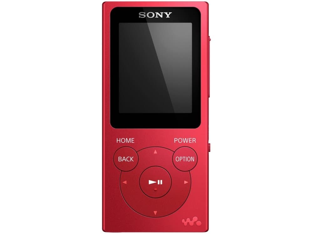 Sony Walkman NW-E394 - Digital spiller - 8 GB - rød