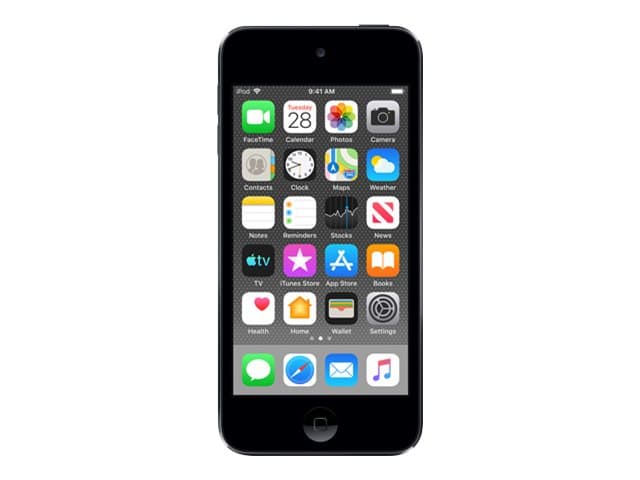 Apple iPod touch - 7:e generation - digital spelare - Apple iOS 12 - 128 GB - rymdgrå