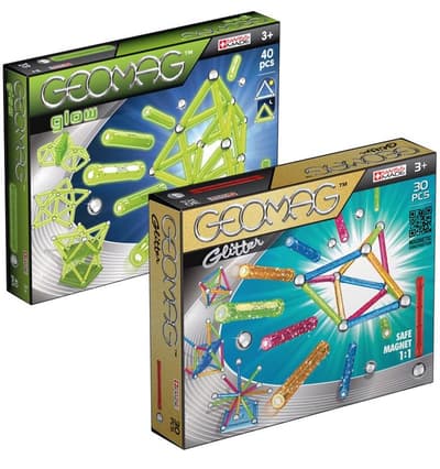 Geomag Bundle Glow 40 & Glitter 30
