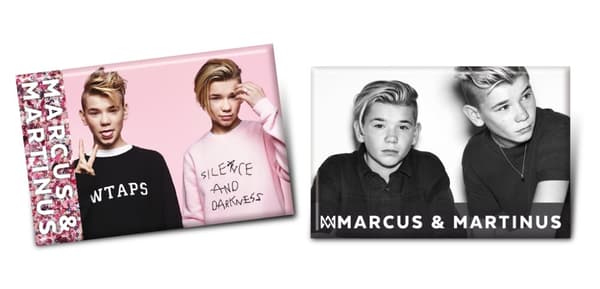 Marcus och Martinus 2-pack magneter