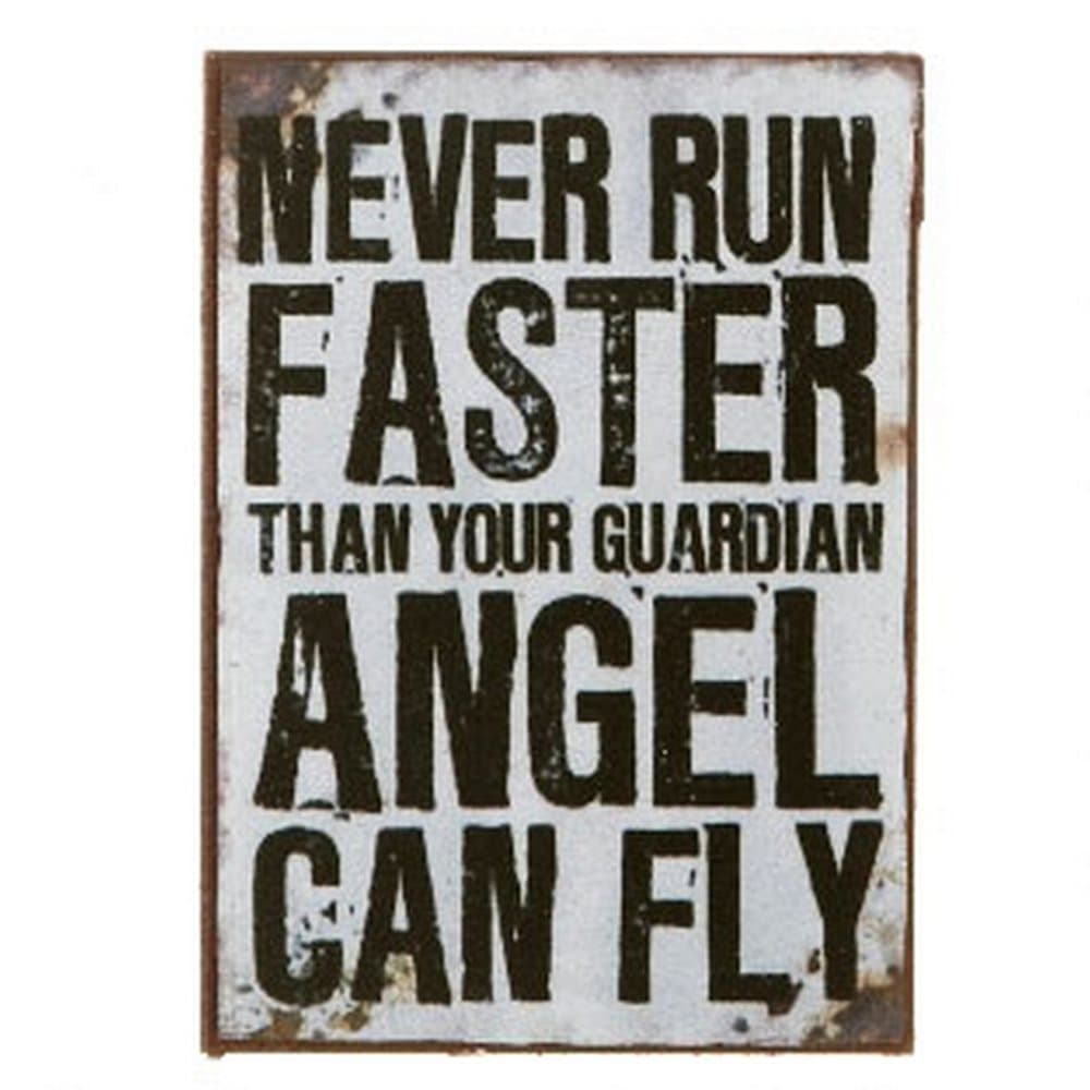 Run Fridge Magnet