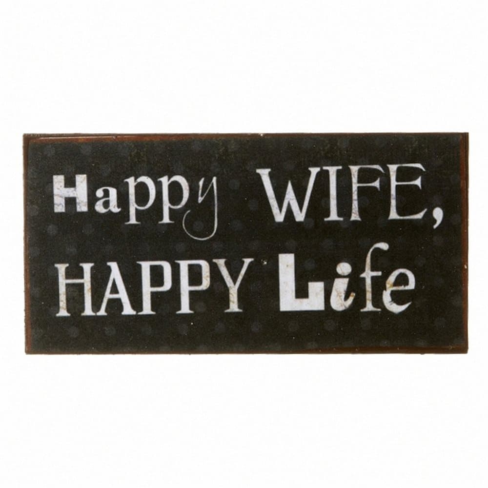 Happy Wife Fridge Magnet