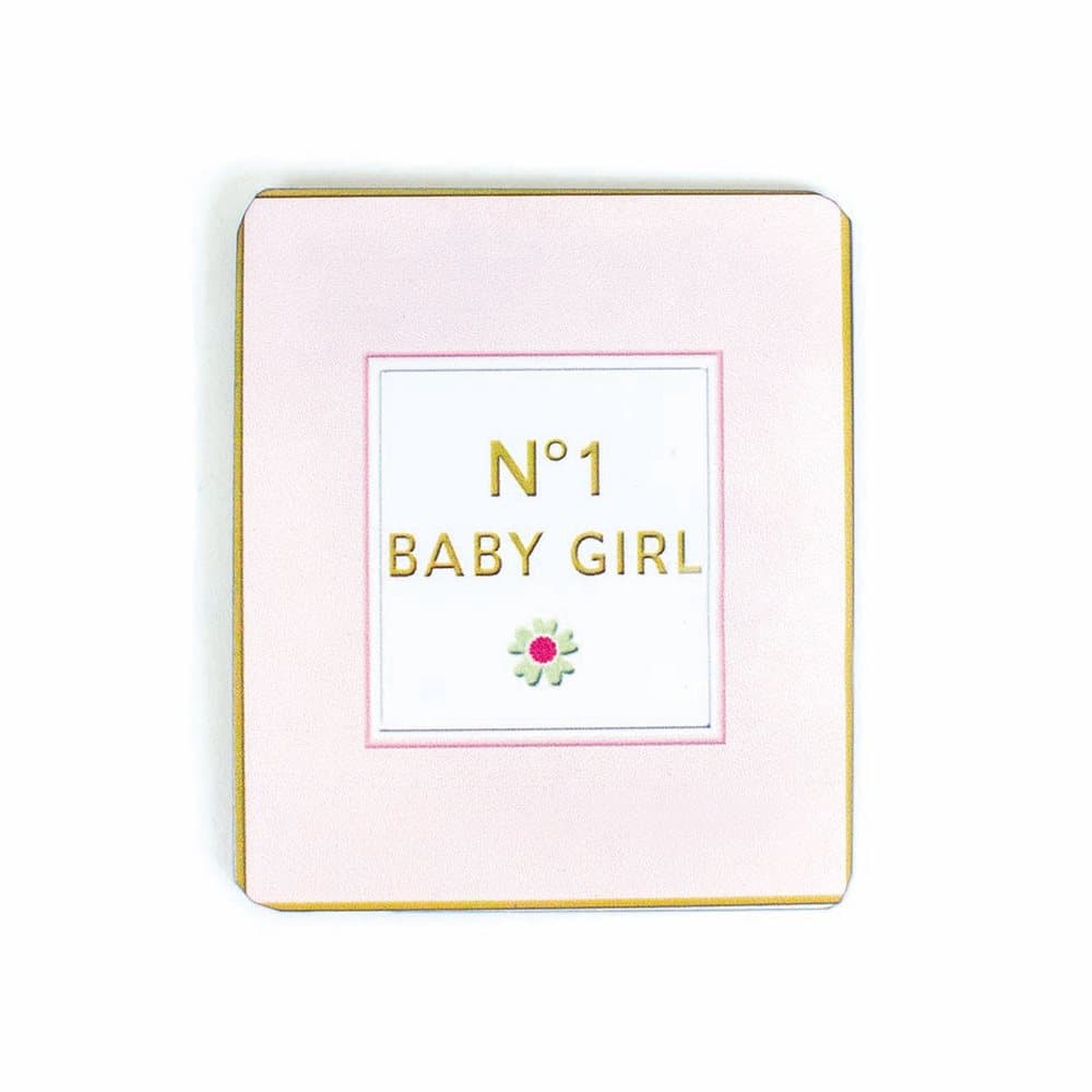 No. 1 Baby Girl Magnet