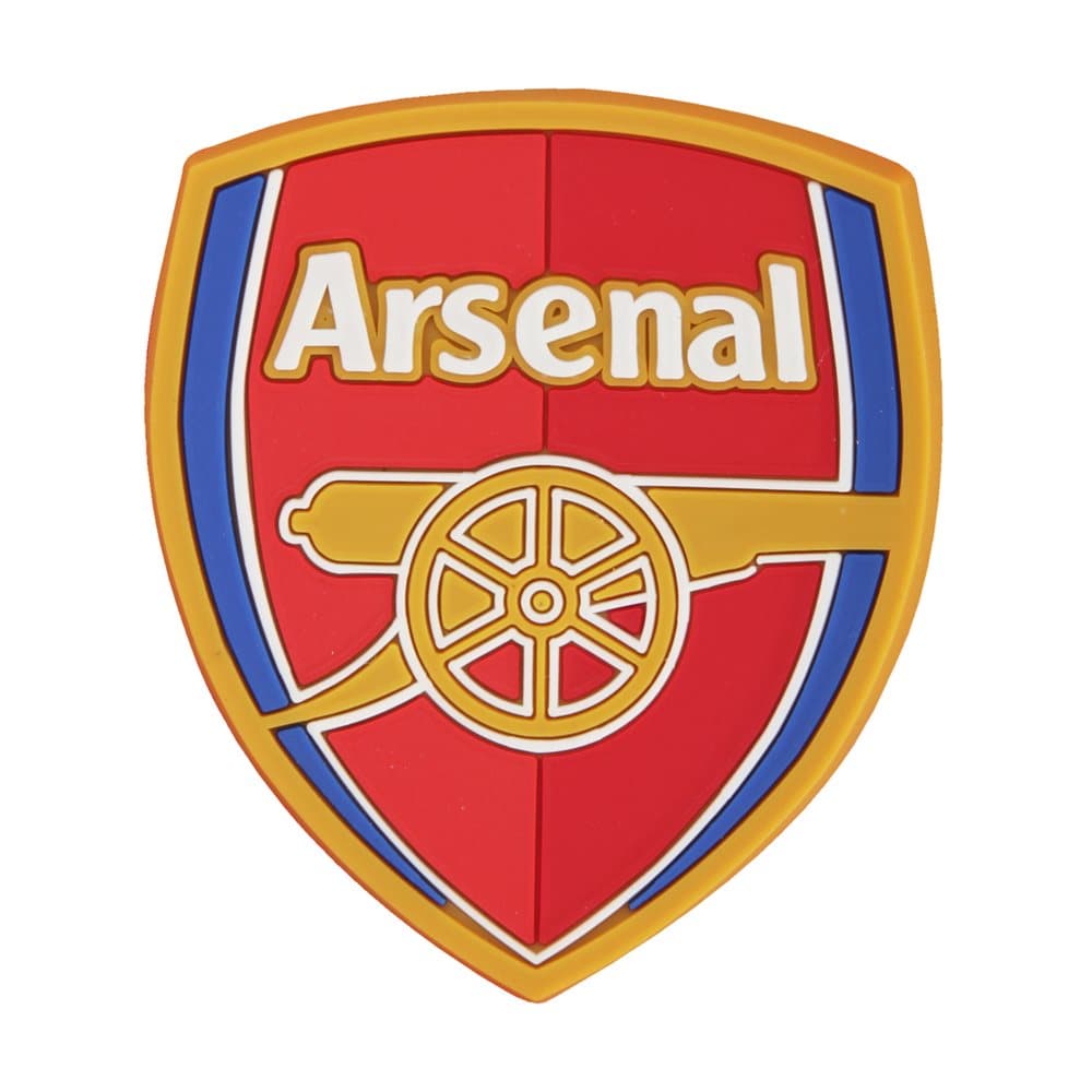 Arsenal FC Official Football Crest Rubber Fridge Magnet