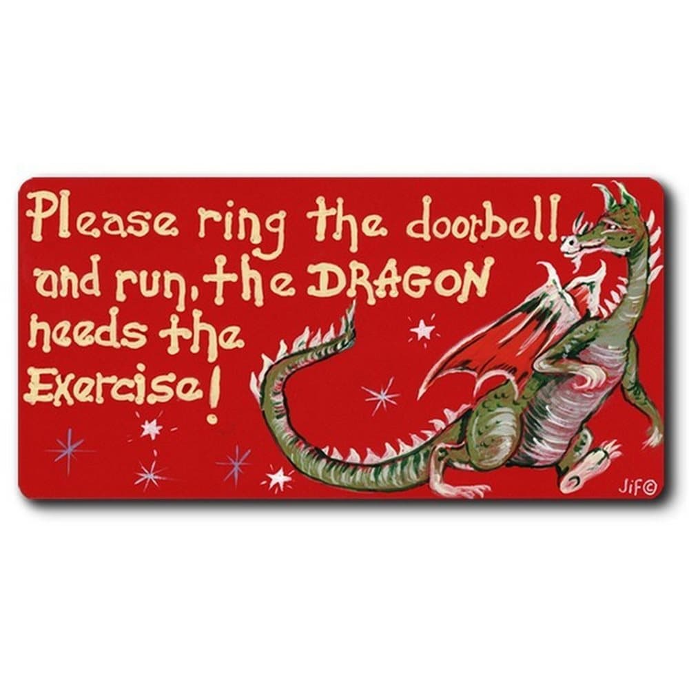 Something Different Please Ring The Doorbell Magnet