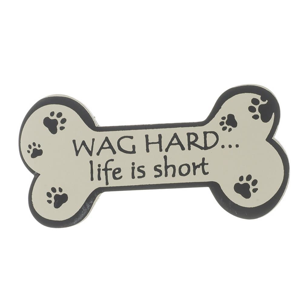 Wag Hard Fridge Magnet