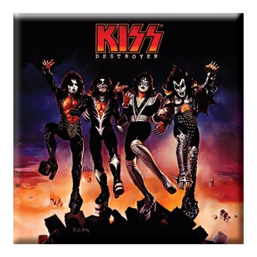 KISS Fridge Magnet: Destroyer Album