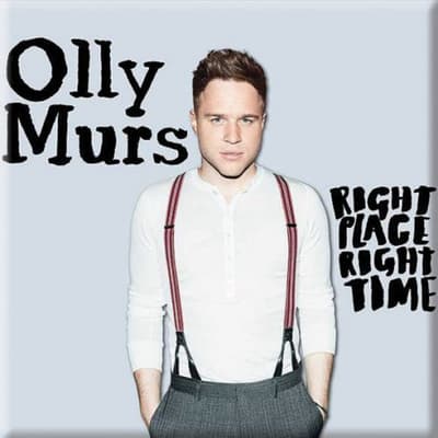 Olly Murs Fridge Magnet: Right Time