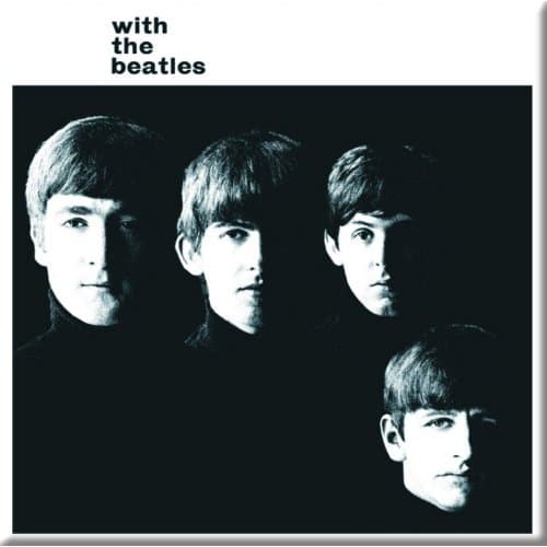 The Beatles Fridge Magnet: With The Beatles