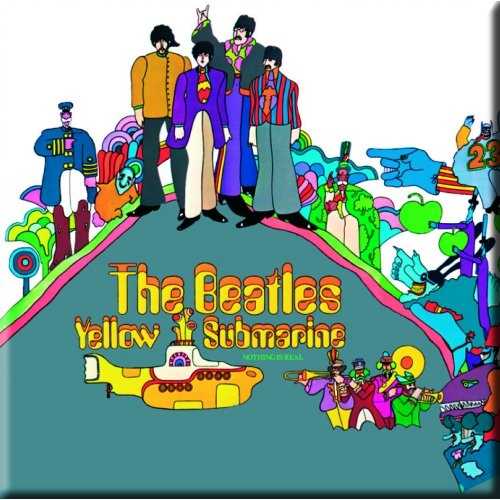The Beatles Fridge Magnet: Yellow Submarine