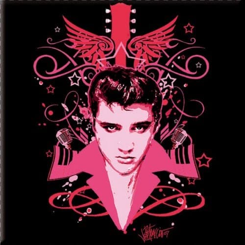 Elvis Presley Fridge Magnet: Let's Face It