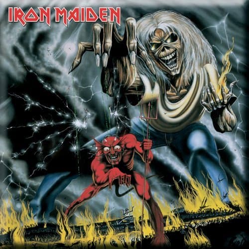 Iron Maiden Fridge Magnet: Numbers of the Beast