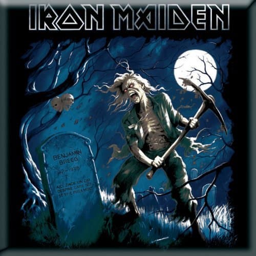 Iron Maiden Fridge Magnet: Benjamin Breeg