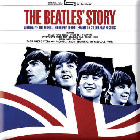 The Beatles Fridge Magnet: The Beatles Story