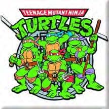 Teenage Mutant Ninja Turtles Fridge Magnet: Group Graphic