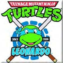 Teenage Mutant Ninja Turtles Fridge Magnet: Leonardo