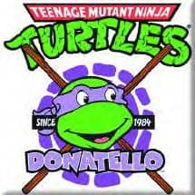 Teenage Mutant Ninja Turtles Fridge Magnet: Donatello