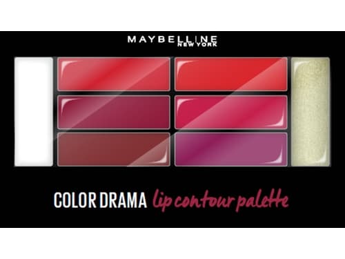 Maybelline LS COLOR CONT.LIP PALET.NU 2 CRIMSO, Rød, Crimson Vixen, 6 farger, Kremhvit, 11 mm, 127 mm