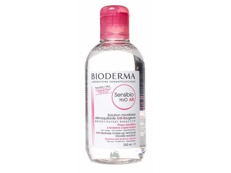 Bioderma Sensibio H2O AR, Micellar vann, Kvinner, Sensitiv Hud, Beroligende, 250 ml