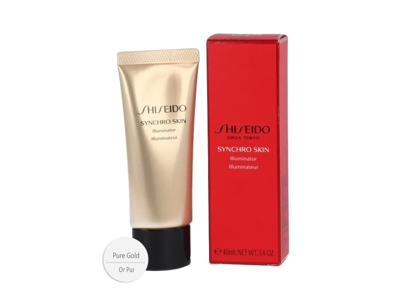 Shiseido Synchro Skin Illuminator, Vätska, Guld, Pure Gold, Rör, Radiance, 40 g