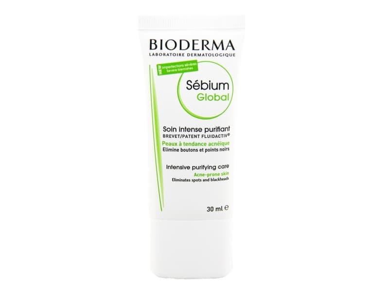 Bioderma Sébium Global, Rensende, Beroligende, 30 ml, 1 stykker