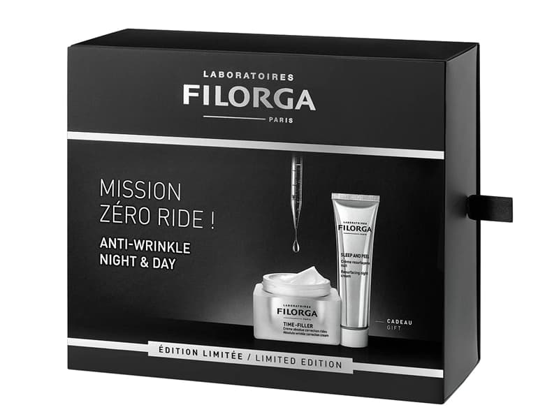 Filorga Rinkinys veido odos priežiurai Filorga Anti-Wrinkle: dieninis kremas 50 ml + naktinis kremas 30 ml