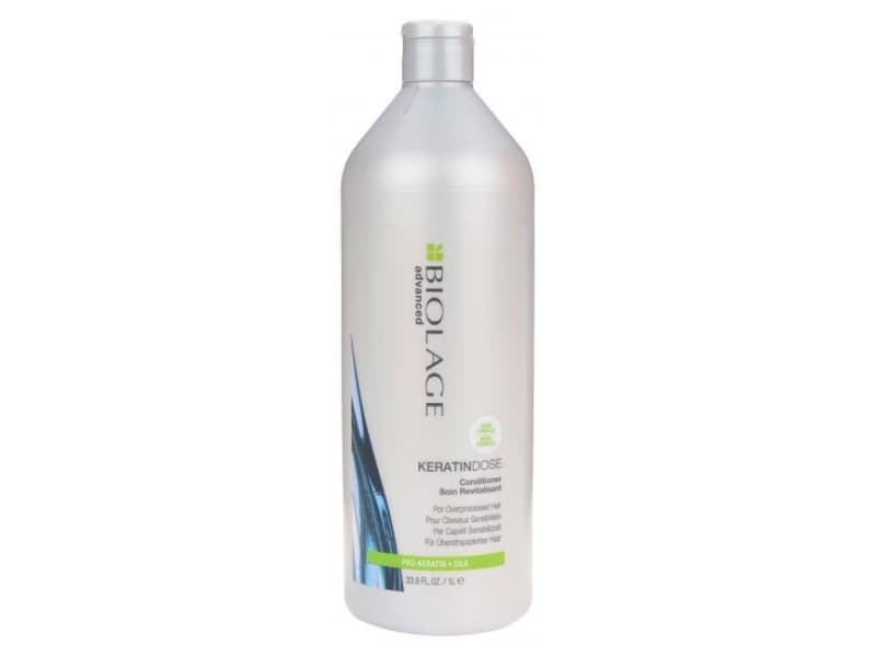 Matrix Biolage Keratindose 1000ml, Kvinner, 1000 ml, Profesjonell hårbalsam, Sprøtt hår, Skadet hår, Livløst hår, Fuktighets krem, Utjevning, After u