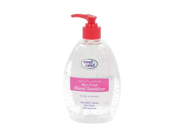 Cool & Cool Disinfectant antibacterial gel Max Fresh 500 ml (60% Alcohol) 500 ml