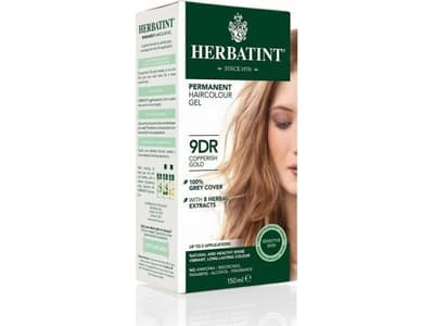 Herbatint Natural long-lasting hair dye - DR - Copper-gold 9DR series - copper and golden blond
