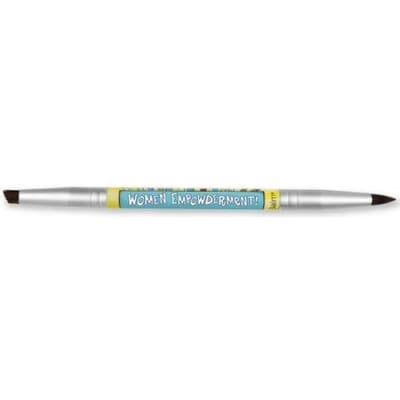 theBalm Women Empowderment Double-Ended Eyebrow/Eyeliner Brush