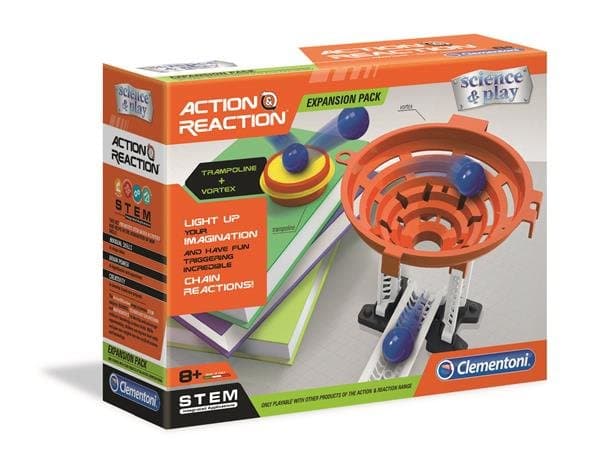 Action & Reaction Spiral och trampolin
