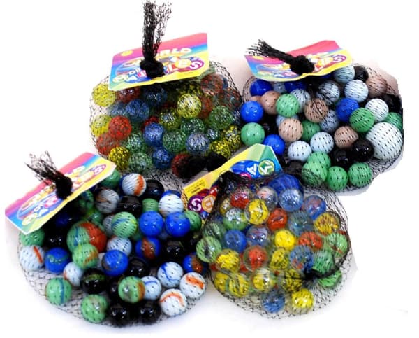 1,2KG Mixade Puttekulor / Glas Kulor / Spelkulor