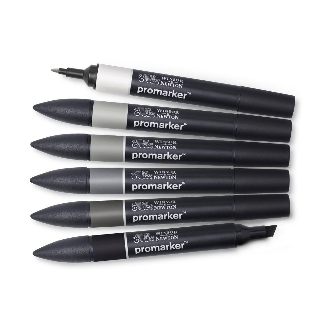 Markerpenna ProMarker 6 Neutral tones Winsor & Newton