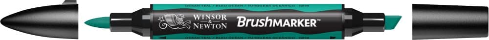 BrushMarker - Ocean Teal