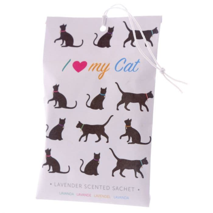 Doftpåse Lavendel I LOVE MY CAT 4/Pack