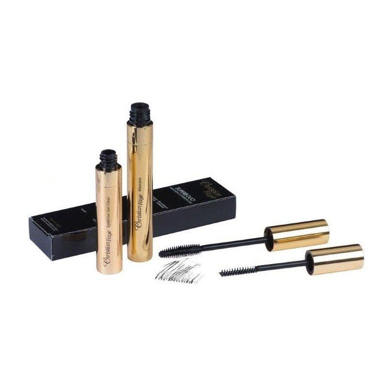 Christian Faye SuperB Duo Mascara Black + Browgel Clear