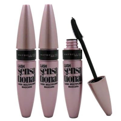 3-pack Maybelline Lash Sensational Intense Black Mascara 9,5ml