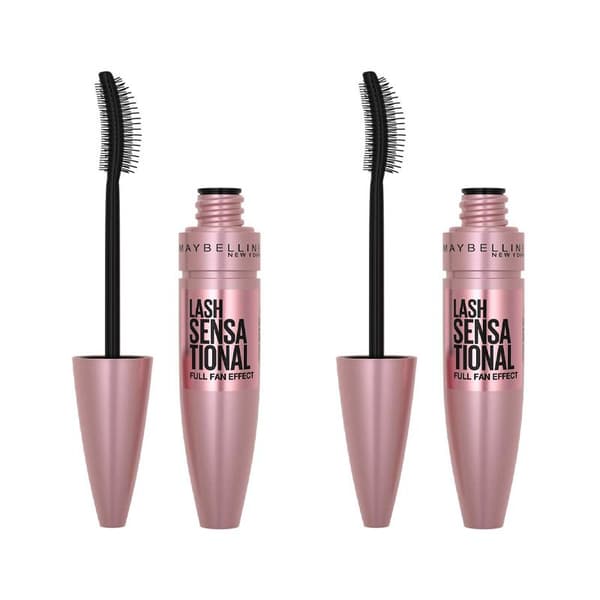 2-pack Maybelline Lash Sensational Mascara Black 9,5ml