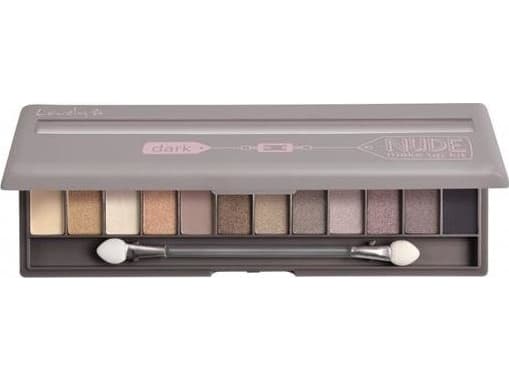 LOVELY_Dark Nude Make Up Kit paleta ögonskugga 13g