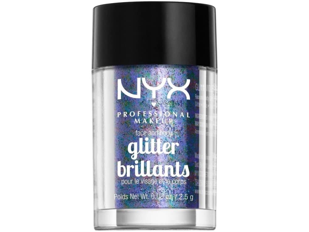 NYX Face & Body Glitter - Violet Glitter