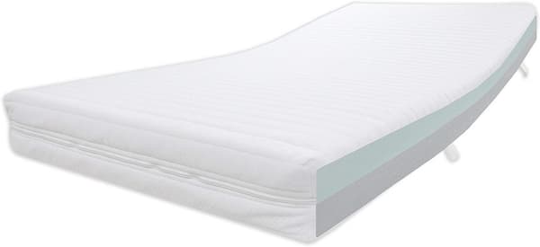 MEMORY MATTRESS FOR DOUBLE USE SOFT/HARD, LINING IN ALOE VERA, THERMO-ADJUSTABLE, WITH REMOVABLE DOUBLE TEXTILE, ANTI-ALLERGIC AND ANTI-MITE.