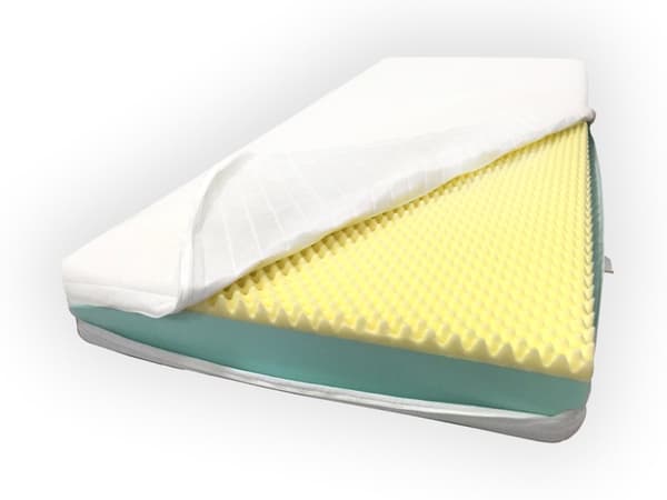 Dibapur ® Memory Relax: Memory orthopedic mattress with removable lining + cold foam (high density), 17 cm high, lining in aloe vera, easy-clean, shap