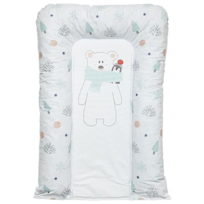 BABYCALIN Skiftemåtte Flakes Penguin Bear